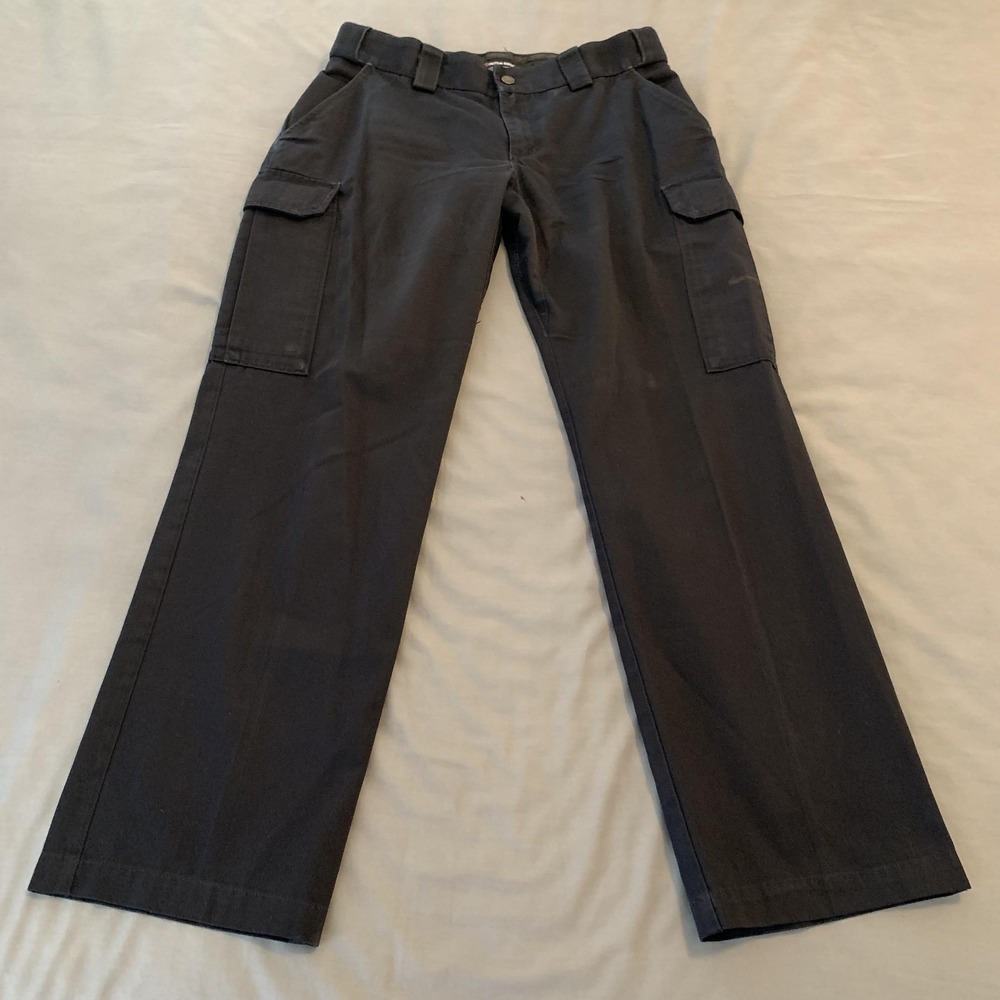 5.11 Tactical Series Cargo Pants‎ Womens 10 Navy Blue Straight Leg Workwear